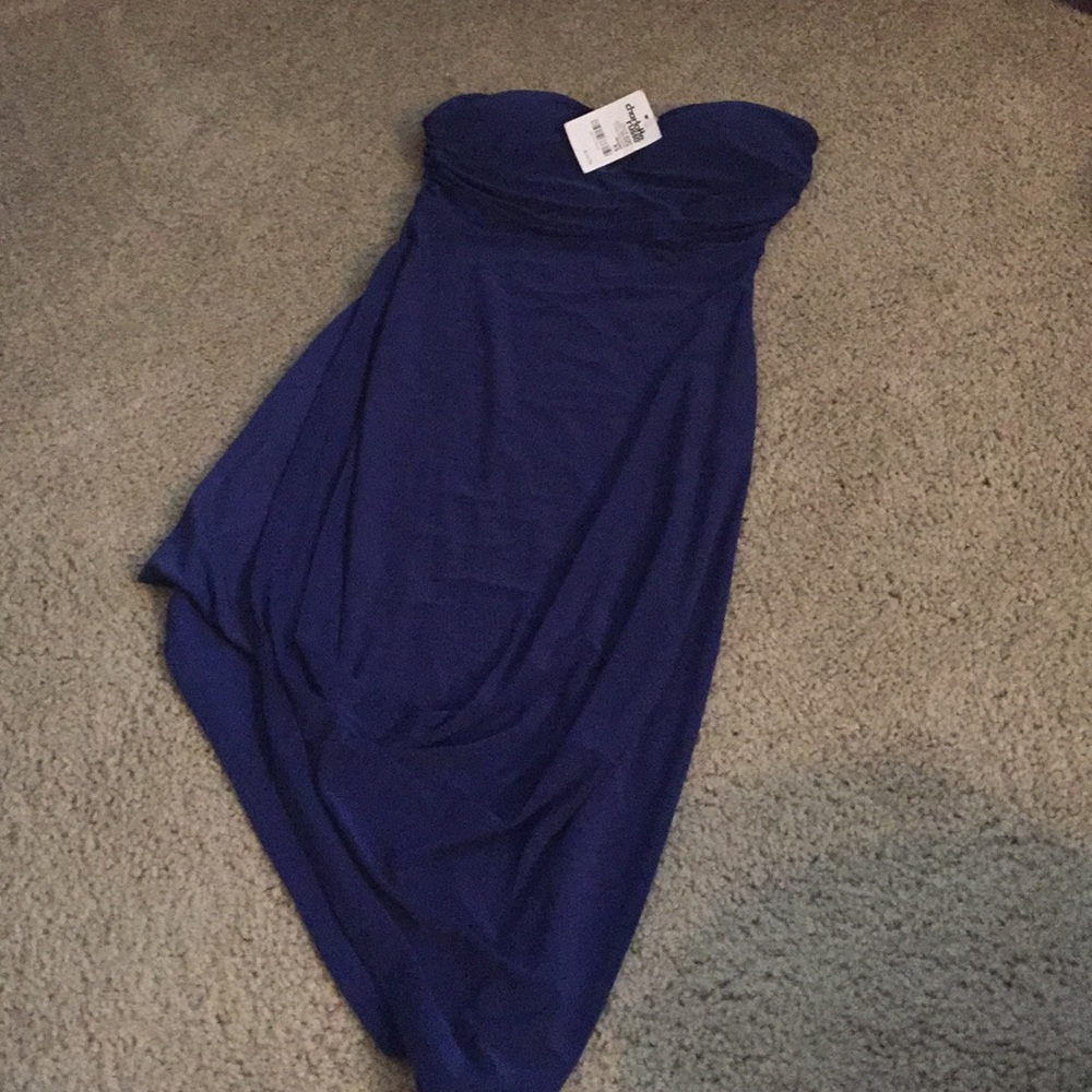 Blue dress